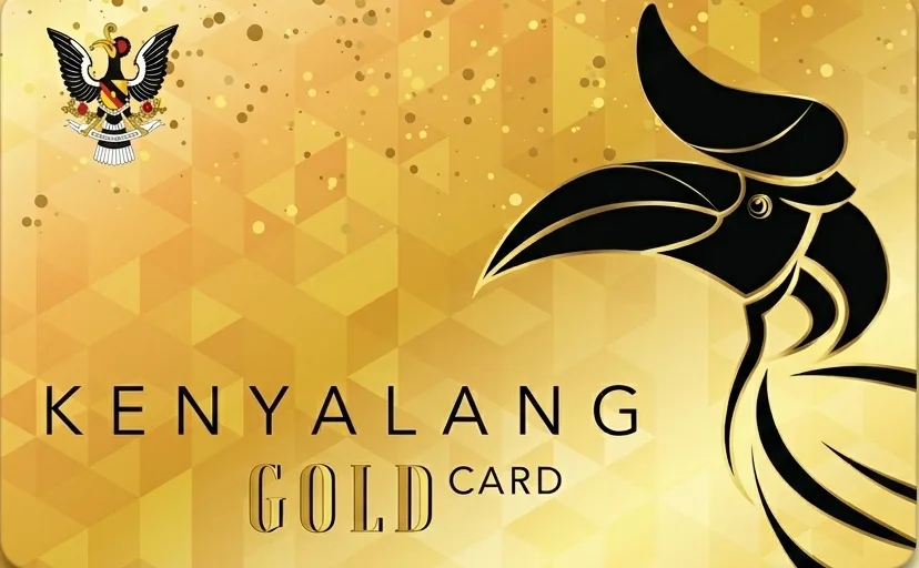 Kenyalang Gold Card logo